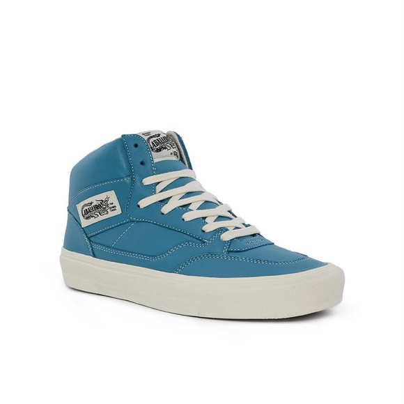 light blue vans high tops